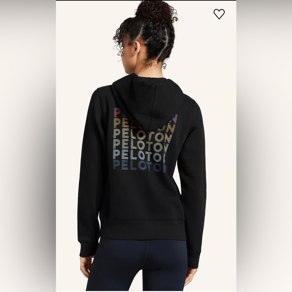 Peloton Ultimate Zip Hoodie Multicolor - Picture 1 of 7